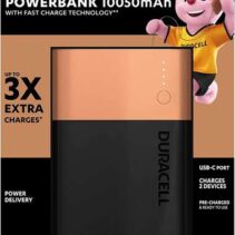 Duracell Bateria Externa/Power Bank 10050mAh PD 18W y QC 3.0 - 1x USB-A