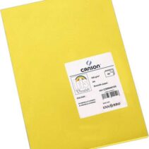 Canson Guarro Pack de 50 Cartulinas Iris A4 de 185g - 21x29.7cm - Color Amarillo Canario