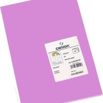 Canson Guarro Pack de 50 Cartulinas Iris A4 de 185g - 21x29.7cm - Color Malva