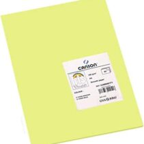 Canson Guarro Pack de 50 Cartulinas Iris A4 de 185g - 21x29.7cm - Color Verde Manzana