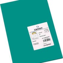 Canson Guarro Pack de 50 Cartulinas Iris A4 de 185g - 21x29.7cm - Color Verde Menta