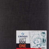 Canson Sketch One Fino Cuaderno de Dibujo con 98 Hojas 100g 14x21.6cm - Color Blanco