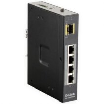 D-Link Switch Industrial No Gestionable 4 Puertos Gigabit PoE 120W + 1 Puerto SFP