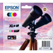 Epson 502XL/502 Pack de 4 Cartuchos de Tinta Originales - C13T02W94010