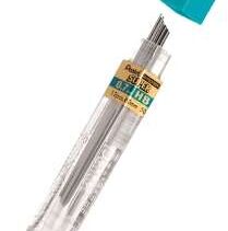 Pentel Hi-Polymer Tubo de 12 Minas de Grafito - Dureza HB - Trazo 0.7mm -  Alta Resistencia