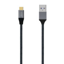 Aisens Cable USB 3.1 GEN2 Aluminio 10GBPS 3A - TIPOUSB-C/M-A/M - 1.5M - Color Gris