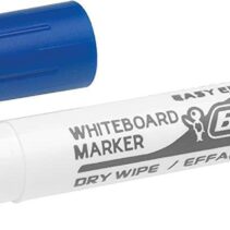 Bic Velleda 1741 Marcador para Pizarra - Punta de 4.5 mm - Trazo 1.4mm - Tinta con Base de Acetona - Borrado Optimo - Larga Duracion - Color Azul