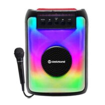 Coolsound Party Boom A380 Altavoz Portatil Bluetooth 20W 3" - Iluminacion LED - USB