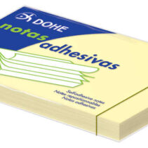 Dohe Bloc de 100 Notas Adhesivas 75x125mm - Color Amarillo