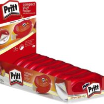 Pritt Compact Roller Adhesivo Removible 8.4mm x 10m - Aplicacion Limpia - Preciso y Reciclable