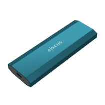 Aisens Caja Externa M.2 (NGFF) - SATA/NVMe a Usb3.1 Gen2 - Color Azul