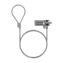 Aisens Cable de Seguridad con Cerradura de Combinacion para Ordenador