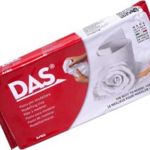 Das Pasta para Modelar - 1kg - Facil de Trabajar - Seca al Aire - Color Blanco