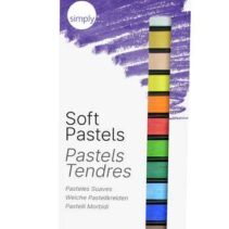 Daler Rowney Pack de 12 Pasteles Blandos - Para Amplia Variedad de Superficies - Facil de Usar - Colores Surtidos