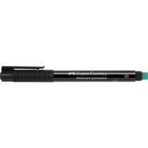 Faber-Castell Multimark Rotulador Permanente - Ancho de Trazo 0.4mm - Goma de Borrar Integrada - Resistente a la Luz y al Agua - Color Negro