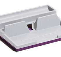 Durable Varicolor Desk Organizer Organizador de Escritorio - Base Antideslizante - Gestion de Cables - Color Gris Claro