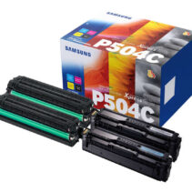 Samsung CLP415/CLX4195 Pack de 4 Cartuchos de Toner Originales - CLT-P504C/SU400A