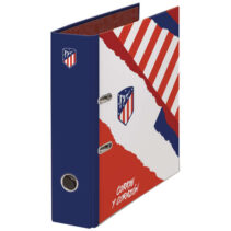 Dohe Atletico de Madrid Coraje y Corazon Archivador de Palanca con Rado - Cubierta en Carton Forrado - Formato A4 - Ollao en el Lomo