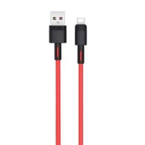 XO Cable NBQ166 Carga Rapida USB - Tipo C - 5A - 1m - Color Rojo