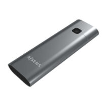 Aisens Caja Externa M.2 (NGFF) NVMe a USB3.2 GEN2 - Color Gris