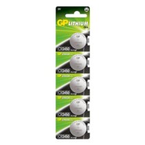 GP Lithium Pack de 5 Pilas Litio de Boton CR2450 3V