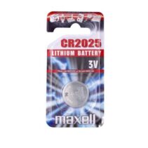 Maxell Pack de 1 Pila Litio de Boton CR2025 3V