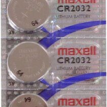 Maxell Pack de 5 Pilas Litio de Boton CR2032 3V