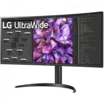 LG Ultrawide Monitor LED 34" Curvo LED IPS UWQHD - Respuesta 5ms - Angulo de Vision 178º - Ajustable en Altura