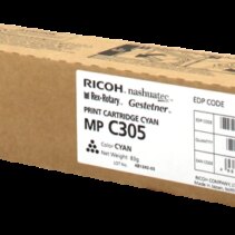 Ricoh Aficio MP-C305/MP-C305SPF Cyan Cartucho de Toner Original - 842082/841595/MPC305E