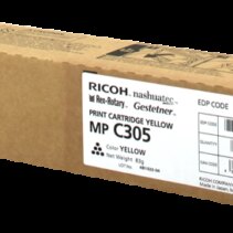 Ricoh Aficio MP-C305/MP-C305SPF Amarillo Cartucho de Toner Original - 842080/841597/MPC305E