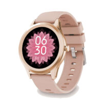 Ksix Globe Reloj Smartwatch Pantalla 1.28" - Bluetooth 5.0 BLE - Autonomia hasta 7 dias - Resistencia al Agua IP67 - Color Rosa