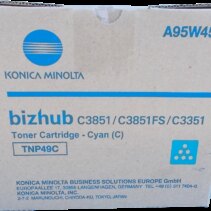 Konica Minolta TNP49 Cyan Cartucho de Toner Original - TNP49C/A95W450