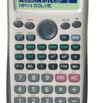 Casio FC100V Calculadora Financiera - Pantalla de 4 Lineas - Teclas de Acceso Directo Personalizables - Alimentacion con Pilas