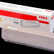 OKI C813 Amarillo Cartucho de Toner Original - 46471113