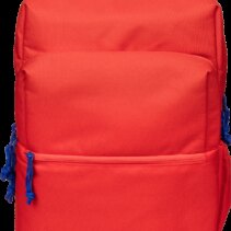 Oxford +LB B-Out Mochila Escolar - Compartimento Isotermico - Cremallera Expandible - Tirantes Acolchados y Ajustables - Tamaño 42x30x15-20cm - Color Rojo