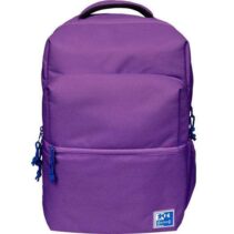 Oxford B-Ready Mochila Escolar - Tirantes Acolchados y Ajustables - Tamaño 42x30x15cm - Color Lila