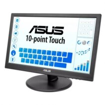 Asus VT168HR Monitor Tactil 15.6" LED WXGA 60Hz - Capacidad Tactil 10 Puntos - Respuesta 5ms - 16:9 - USB