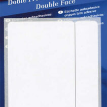 Apli Etiquetas Doble Frontal Blancas 12.0 x 30.0mm