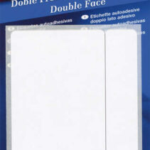 Apli Etiquetas Doble Frontal Blancas 13.0 x 40.0mm