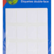 Apli Etiquetas Doble Frontal Blancas 16.0 x 22.0mm