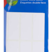 Apli Etiquetas Doble Frontal Blancas 20.0 x 50.0mm