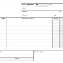 Apli Talonario Entrega 1/8 Apaisado Duplicado - Formato Apaisado - 2 Copias - Numeracion Secuencial - Papel Autocopiativo - Blanco