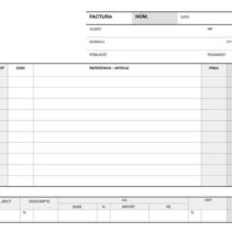 Apli Talonario Factura 1/4 Apaisado Duplicado A-64 - Papel Autocopiativo - Numeracion Secuencial - 50 Juegos por Talonario - Blanco y Amarillo