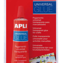 Apli Cola Universal - 40ml - Secado Rapido - Resistente al Agua - Transparente