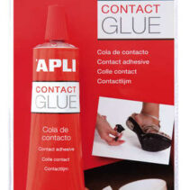 Apli Cola Contacto 40ml - Secado Rapido - Resistente al Agua y al Calor - Transparente