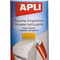 Apli Espuma Limpiadora Antiestatica - 400ml - Limpieza Externa de Aparatos Electronicos - Mejora El Rendimiento y Prolonga la Vida de tus Componentes