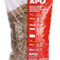 Apli Gomas Elasticas Ø 80 x 2mm - 1kg de Contenido - Gran Elasticidad y Excelente Resistencia - 70% de Caucho Natural