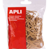 Apli Gomas Elasticas de Caucho Natural - Ø 100 x 2mm - Gran Elasticidad y Resistencia - 1kg de Contenido