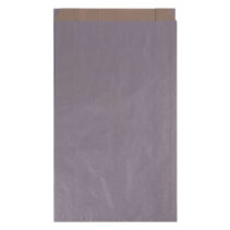 Apli Sobres Kraft Plata 24x43x7mm - Papel Kraft 50g/m² - Reutilizables y Reciclables - Pack de 250