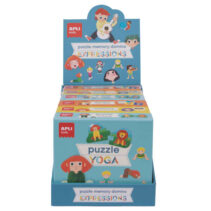 Apli Coleccion de Juegos Educativos - Incluye 2 Puzles Yoga de 24 Piezas